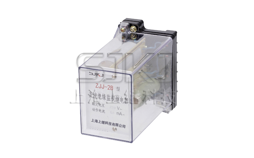ZJJ-2B絕緣監視繼電器_ZJJ-2B繼電器_接線圖