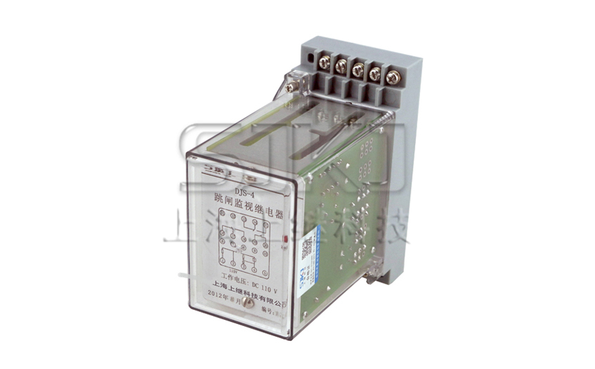 ZJS-4直流斷電延時(shí)繼電器_開(kāi)孔尺寸圖_接線圖