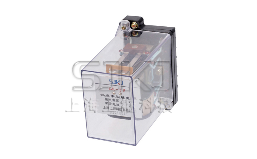 ZJ3-4B中間繼電器_ZJ3-4B繼電器_接線(xiàn)圖
